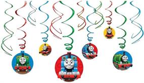 img 1 attached to 🚂 amscan Thomas the Tank Engine Foil Decor: Add Fun and Excitement to Your Party!