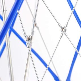 img 1 attached to Tebery Umbrella Yarn Swift Hand-Operated Ball Winder Holder – Metal Hank Yarn Knitting Tool