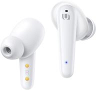 🎧 ugreen hitune t1 true wireless earbuds: 4 mic bluetooth earbuds with hifi stereo, deep bass & noise cancelling for clear calls – touch control, usb-c waterproof white logo