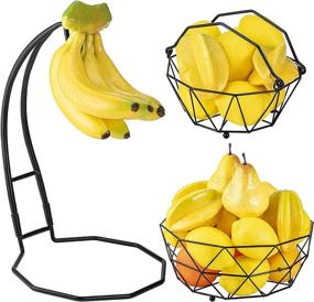 img 3 attached to Banana Holder for Fruit Basket Kitchen