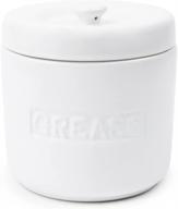 🔥 efficient grease management: introducing fox run porcelain grease container logo