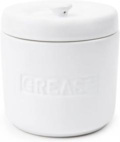 img 4 attached to 🔥 Efficient Grease Management: Introducing Fox Run Porcelain Grease Container