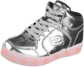 img 4 attached to 👟 Skechers Energy Lights Eliptic Sneaker Обувь для мальчиков: Иллюминация стиля для активных ног.