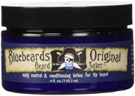 bluebeards original beard saver: ultimate 4 oz solution for well-groomed beards logo