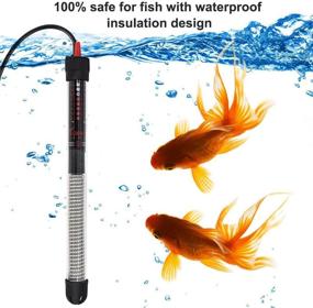 img 3 attached to 🐠 Mylivell Submersible Auto Thermostat Aquarium Heater: Adjustable Temperature & Suction Cups for Fish Tank Water Heating