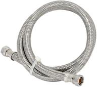 🚰 48078 eastman braided stainless steel faucet connector, 3/8" comp, 36" length, no-leak design logo