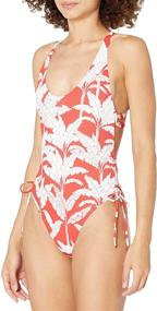 img 2 attached to Body Glove Womens Ruched Swimsuit