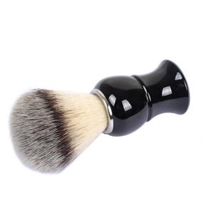 img 3 attached to Shaving Brushes 0 79Inch Synthetic Engineered Shave & Hair Removal