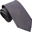belluno solid satin plain necktie men's accessories logo