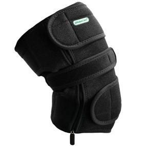 img 4 attached to NatraCure Hot Cold Knee Wrap Brace Support (Size: Small/Medium) – Reusable Knee Ice Pack Compress for Meniscus, MCL, PCL, ACL Tears, Patella Injuries, Arthritis Pain, Patellofemoral Relief - (731-02-RET)