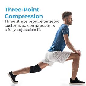 img 1 attached to NatraCure Hot Cold Knee Wrap Brace Support (Size: Small/Medium) – Reusable Knee Ice Pack Compress for Meniscus, MCL, PCL, ACL Tears, Patella Injuries, Arthritis Pain, Patellofemoral Relief - (731-02-RET)