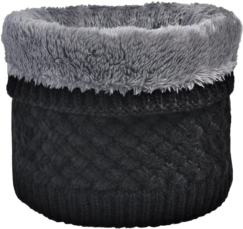 shokim winter double layer fleece windproof women's accessories 로고