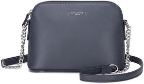 img 4 attached to 👜 Woman's Crossbody Bag in Small Black Shoulder Bag - Handbags & Wallets for Ladies