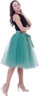 👗 kephy layered pleated petticoat: women's clothing essential for skirts logo