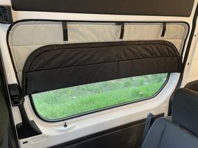 img 3 attached to 🚪 VanEssential Mercedes-Benz Insulated Blackout Sliding Door Cover (2007 - Current) - Cool Gray: Optimal Temperature Control and Privacy Solution for Your Van