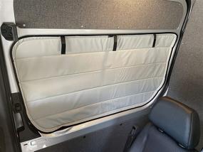 img 4 attached to 🚪 VanEssential Mercedes-Benz Insulated Blackout Sliding Door Cover (2007 - Current) - Cool Gray: Optimal Temperature Control and Privacy Solution for Your Van