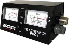 img 4 attached to 📶 Astatic (302-PDC2) Black SWR/RF/Field Strength Test Meter: High Accuracy for Optimal Signal Performance