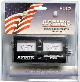 img 3 attached to 📶 Astatic (302-PDC2) Black SWR/RF/Field Strength Test Meter: High Accuracy for Optimal Signal Performance