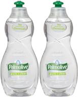 🌟 palmolive ultra pure+clear dish washing liquid - 10oz, 2-pack: powerful cleaning for sparkling dishes logo