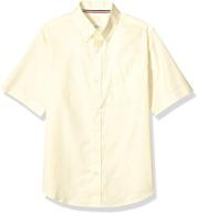 boys' clothing: french toast short sleeve oxford tops, tees & shirts logo