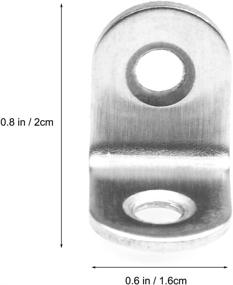img 3 attached to 🔩 Stainless Steel Eliseo Degree Bracket Fastener