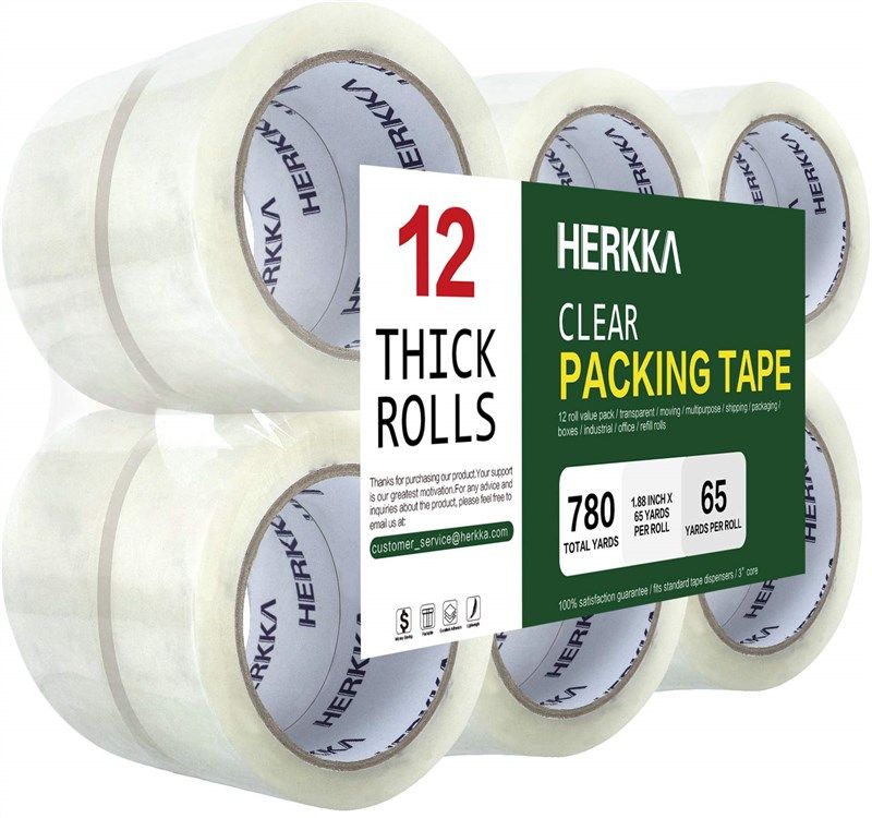 packing herkka packaging shipping sealing 로고