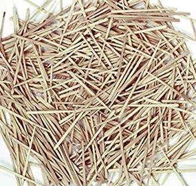 img 2 attached to 🍽️ Pack of 2500 Assorted Color Flat Toothpicks by School Smart (085950)