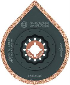 img 4 attached to 🔧 BOSCH Starlock Grout Removal Blade for Oscillating Tools - Multi Tool Grout Blade for Thinset and Tile Applications, Enhanced with Carbide Grit (OSL234HG)