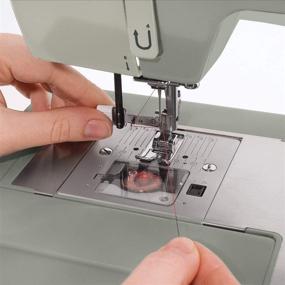 img 2 attached to 🧵 SINGER Heavy Duty 4452 Sewing Machine - 110 Stitch Applications, Metal Frame, Built-In Needle Threader, & Heavy Duty Accessory Kit - Simplifying Sewing