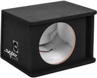 enhanced ported subwoofer enclosure - skar audio sk1x12v universal fit for single 12-inch logo