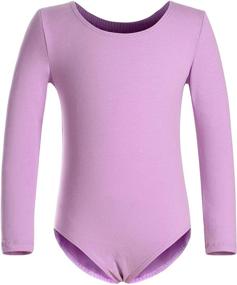 img 3 attached to 🦄 MOLLDAN Leotard: Sparkling Waistband Unicorn Girls' Clothing for Active Play