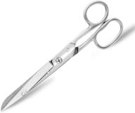 ✂️ professional heavy duty fabric scissors - all metal stainless steel shears for sewing, crafts, and school supplies logo