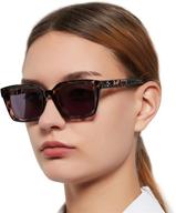 👓 stylish mare azzuro reader sunglasses for women - uv sun protection, reading glasses from 0.5 to 4 diopter logo