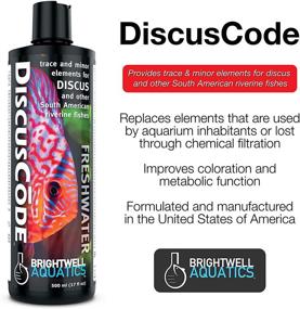 img 2 attached to 🐟 Brightwell Aquatics DiscusCode: Enhancing Water Conditioner for Discus & Other South American River Fishes