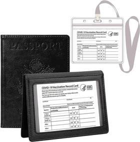 img 4 attached to SDGS Passport Vaccine Protector Waterproof