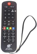 📱 amazshop247 2 in 1 universal streaming remote for roku 1 2 3, tcl roku tv, sharp roku tv, directv, dish, apple tv, vizio smart tv, main tv (urc1518) - streamline and optimize your viewing experience! logo