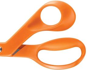 img 3 attached to 🍊 Fiskars 12-94518697WJ The Original Orange Handled Scissors, 8 Inch, Orange - Precision Cutting Tool with Iconic Orange Handle