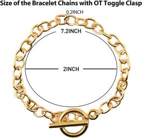 img 3 attached to Bracelet Bracelets Jewelry Birthday Christmas