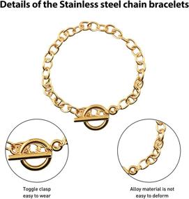 img 2 attached to Bracelet Bracelets Jewelry Birthday Christmas