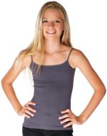 👚 girls camisole tank top - malibu sugar cami - girls cami for sizes 7-14 logo