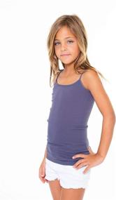 img 2 attached to 👚 Girls Camisole Tank Top - Malibu Sugar Cami - Girls Cami for Sizes 7-14