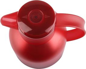 img 3 attached to Emsa Samba Quick Press Insulated Server in Vibrant Red - Perfect for Retaining Heat