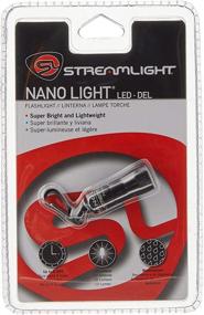 img 2 attached to 💡 Streamlight 73001 Nano Light Keychain Flashlight - Miniature LED, Black - 10 Lumens