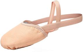 img 4 attached to Stelle Leather Pirouette Turning Numeric_7_Point_5 Women's Shoes for Athletic