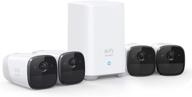 📷 eufycam 2 wireless home security camera system by eufy security, 365-day battery life, hd 1080p, ip67 weatherproof, night vision, amazon alexa compatible, 4-cam kit, no monthly fee logo