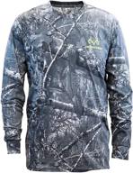 👕 staghorn long sleeve shirt realtree original: premium men's clothing, t-shirts & tanks logo
