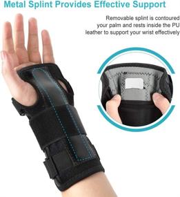 img 2 attached to 🏋️ Adjustable Removable Stabilizer Protector for Tendonitis Support