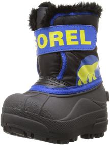 img 4 attached to ❄️ Детские сапоги Sorel Snow Commander-K: Разбудите у ребенка зимнее волшебство