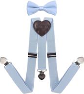 deobox suspenders wedding adjustable purple boys' accessories via suspenders logo