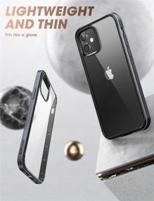 img 3 attached to 🦄 SUPCASE Unicorn Beetle Edge Series iPhone 11 Case (2019 Release) 6.1 Inch, Slim Frame with TPU Inner Bumper &amp; Transparent Back, Black